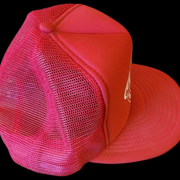 Vintage The Official Coca-Cola Classic Snapback Red Trucker Hat - Picture 4 of 9